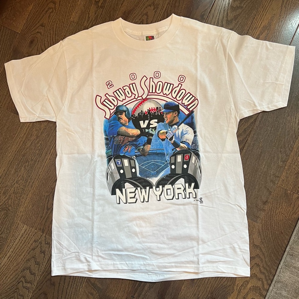 2000 Subway Showdown Baseball Tshirt